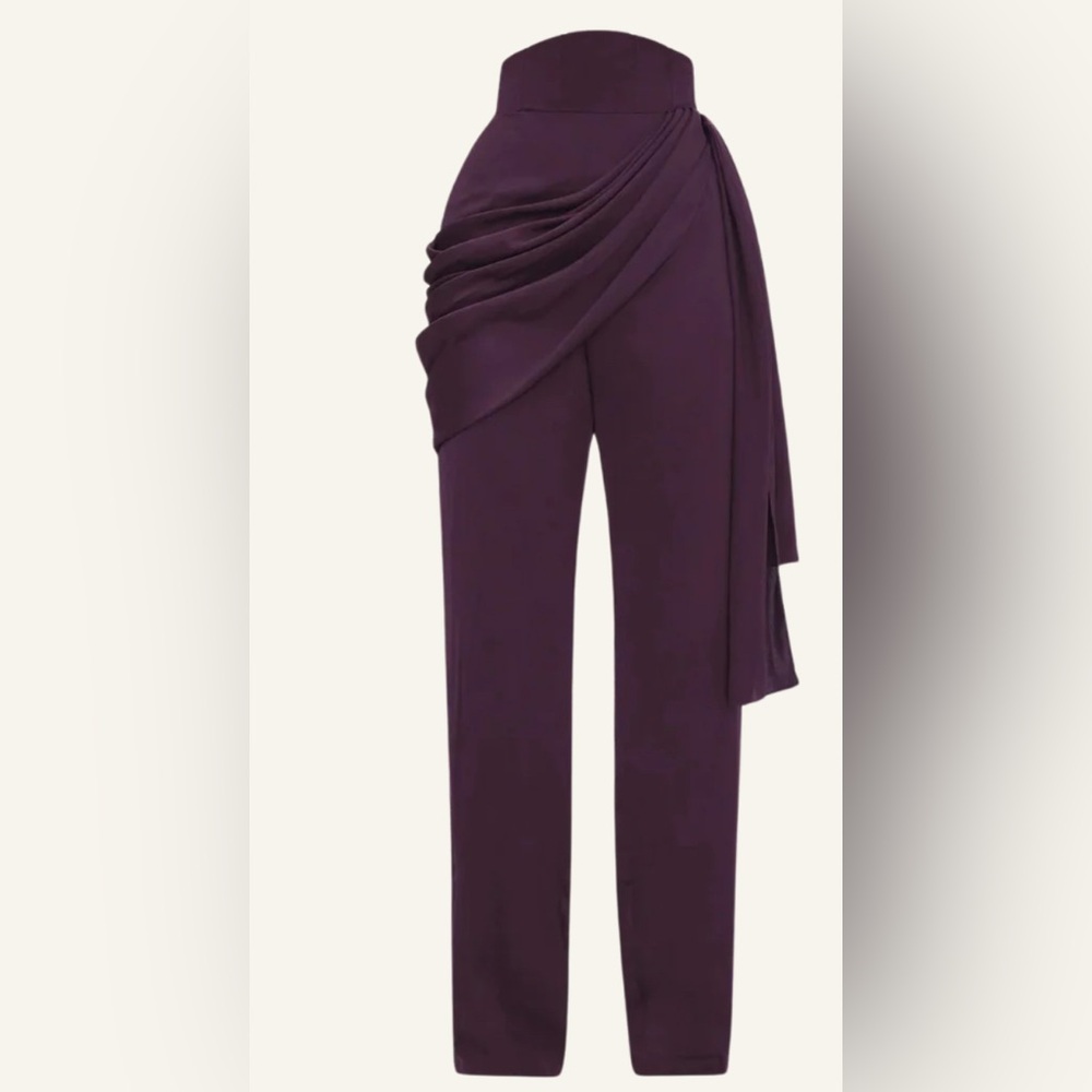 NWT Andrea Iyamah Berry Loti Pants - Picture 2 of 16